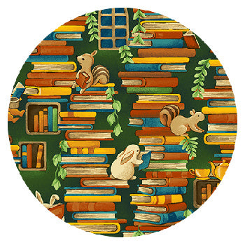 *NEW* SET SALE Stacked Books Wet Bag
