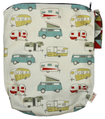 (In Stock) Vintage Campers Wet Bag